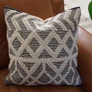 Julian Geometric Textured Pillow Cover (2 pack) - Decorative Throw Pillow